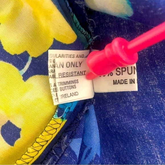 John Bentley Button Down Women’s Maxi Floral Dress (has small hole) missing belt - Picture 12 of 12